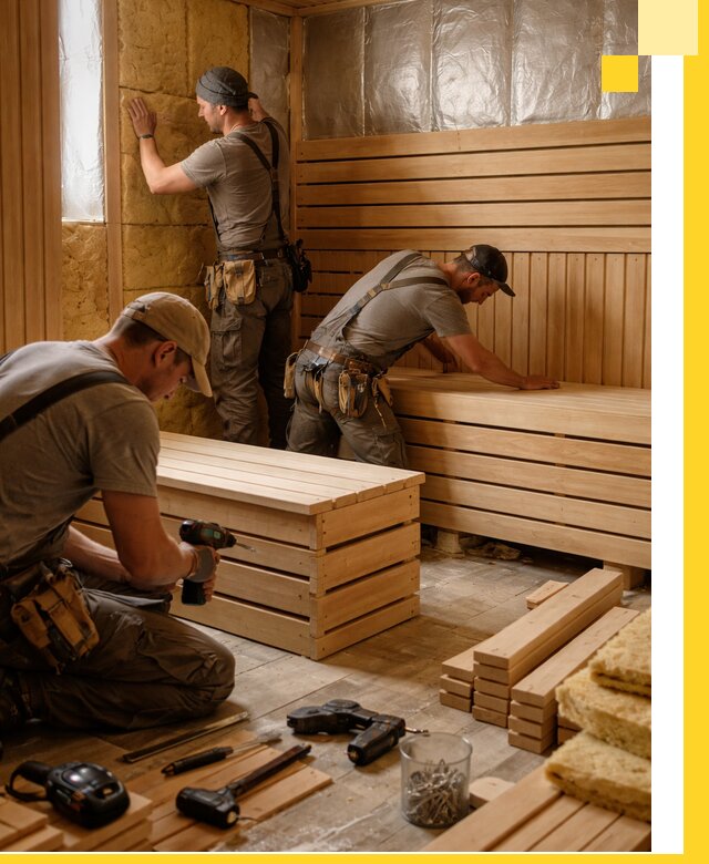 Профессиональное строительство саун под ключ в Самаре