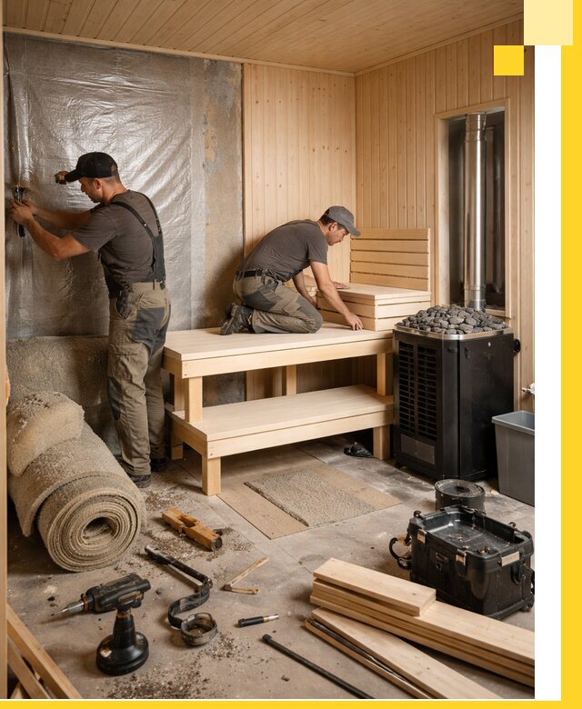 Проекты саун под ключ в Самаре дизайн и строительство