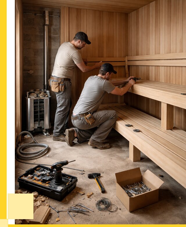 Монтаж саун под ключ в Самаре от 121272 р. | ЭриданСмр
