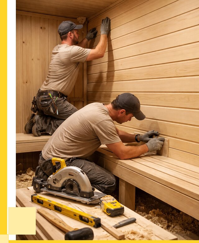 Обшивка саун вагонкой в Самаре от 2527 р. | ЭриданСмр