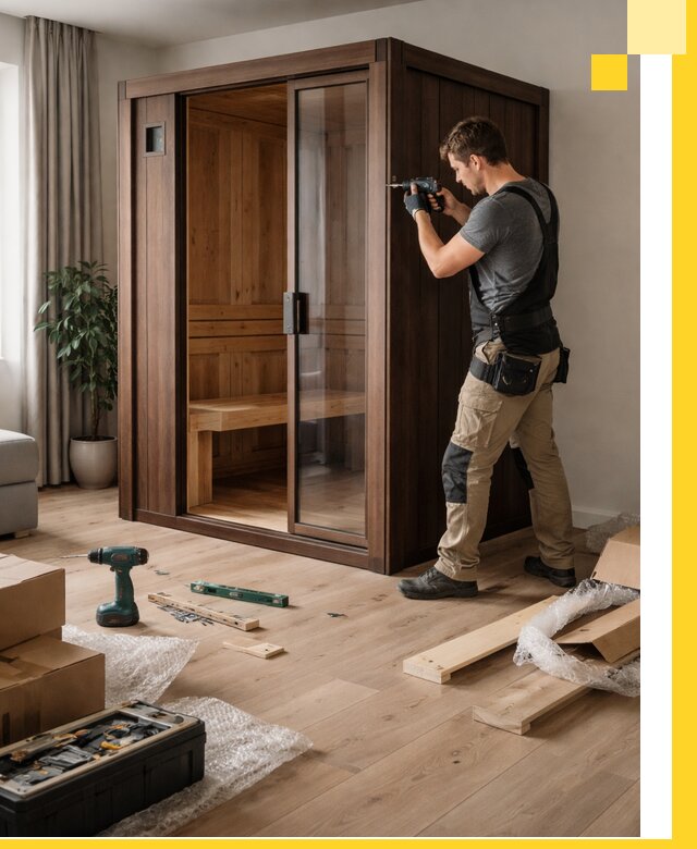 Установка и производство мини саун под ключ в Самаре