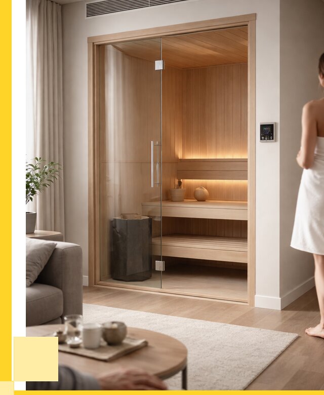 Сауна в квартире под ключ в Самаре от 121272 р. ЭриданСмр