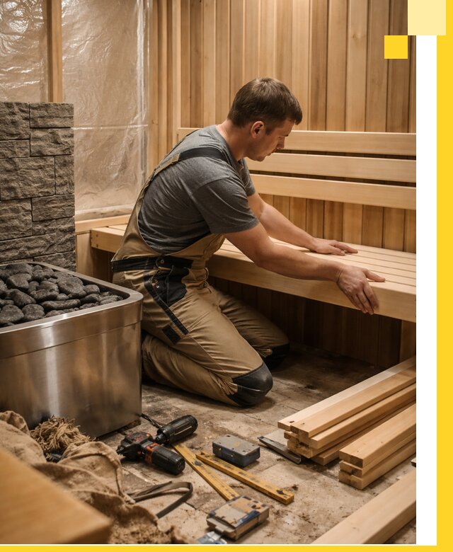 Сауны для дома под ключ с проектированием и монтажом в Самаре