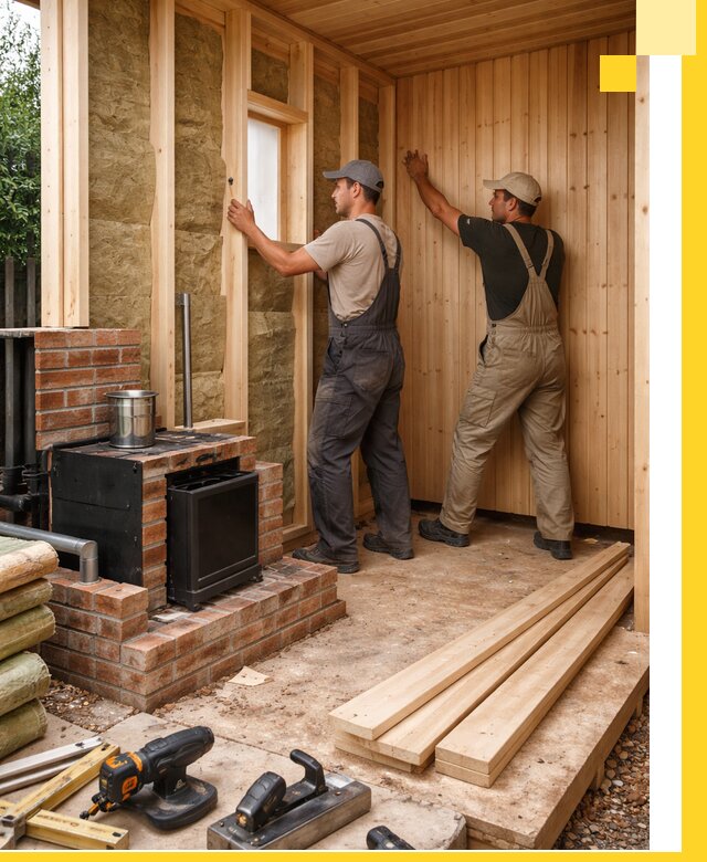 Строительство и установка дачных саун под ключ в Самаре