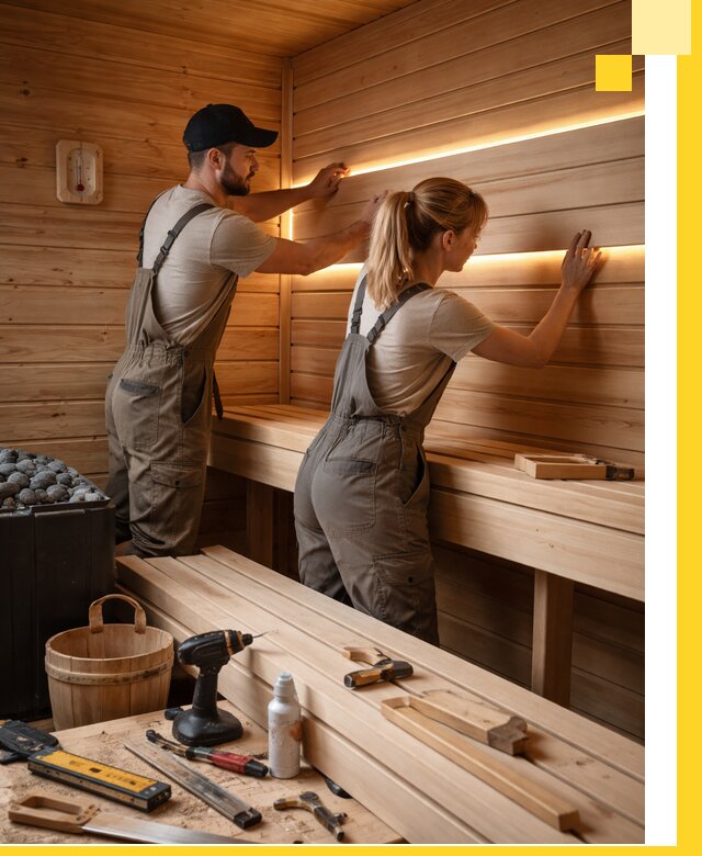 Дизайн саун и бань под ключ с индивидуальным проектом в Самаре