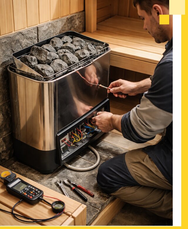 Продажа и установка электрокаменок для саун в Самаре