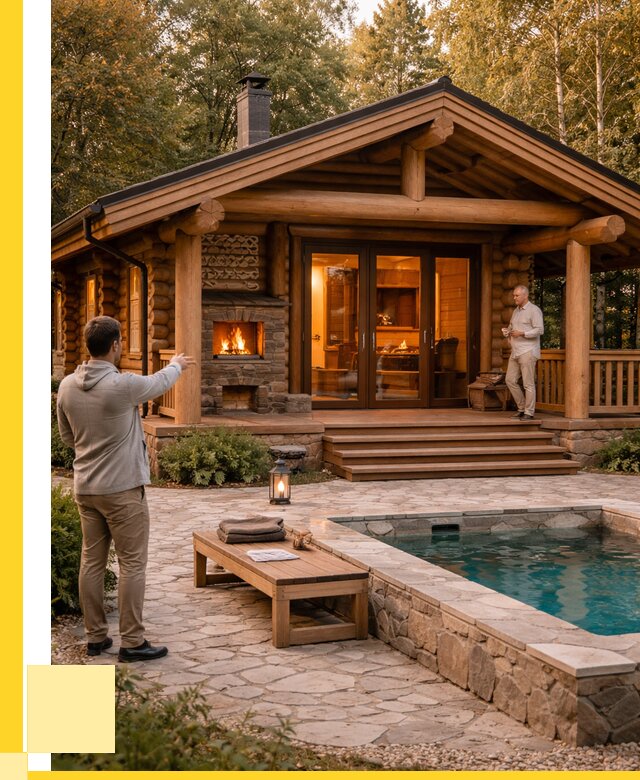 Проекты бань и хамам в Самаре от 25265 р. | ЭриданСмр