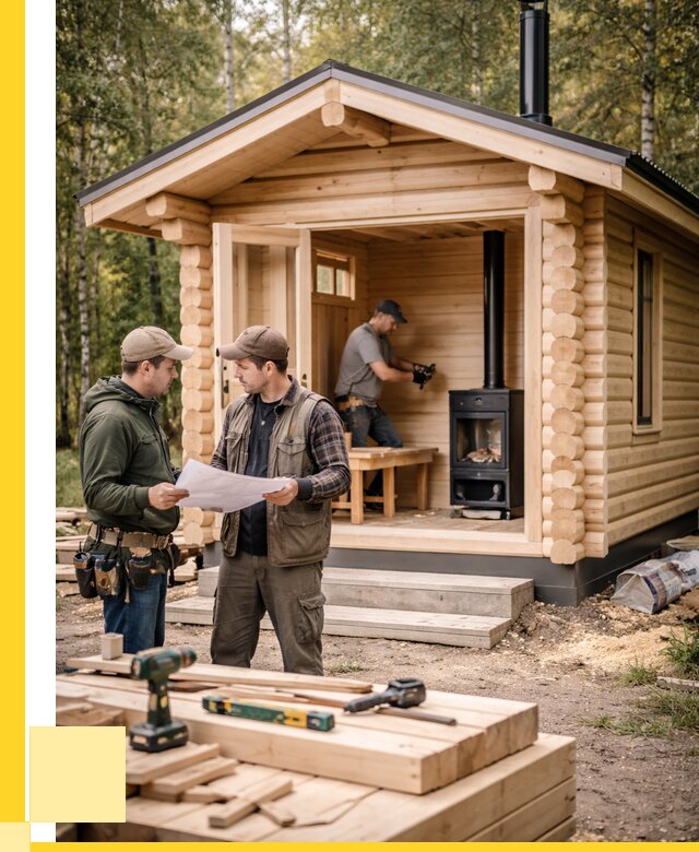 Монтаж бань под ключ в Самаре — от 202120 р. | ЭриданСмр