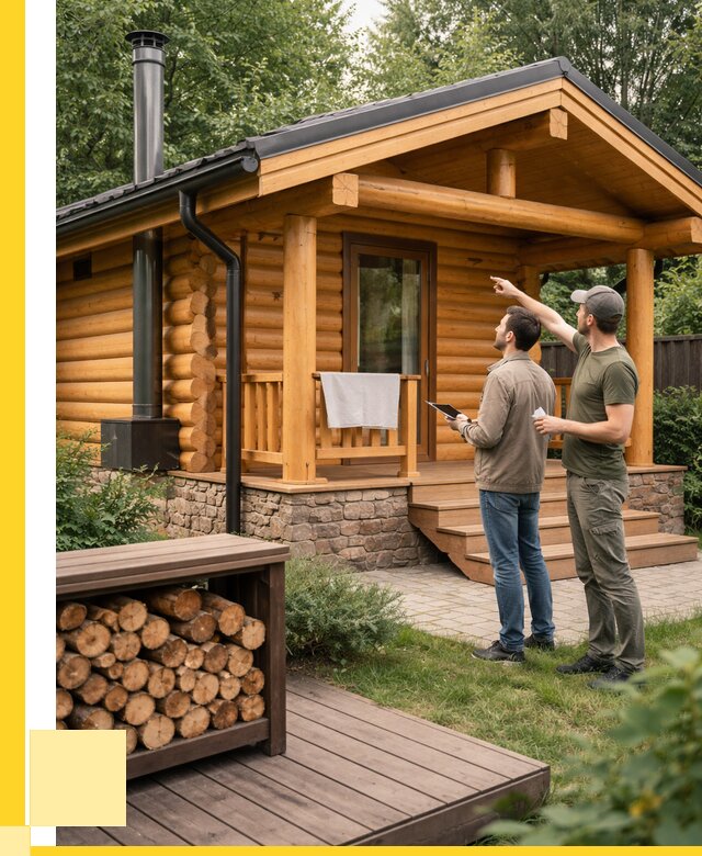 Бани для дачи под ключ в Самаре от 252650 р. | ЭриданСмр