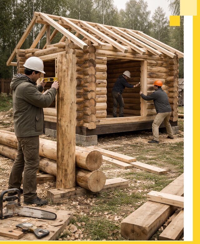 Строительство бань для дачи под ключ в Самаре с доставкой и монтажом