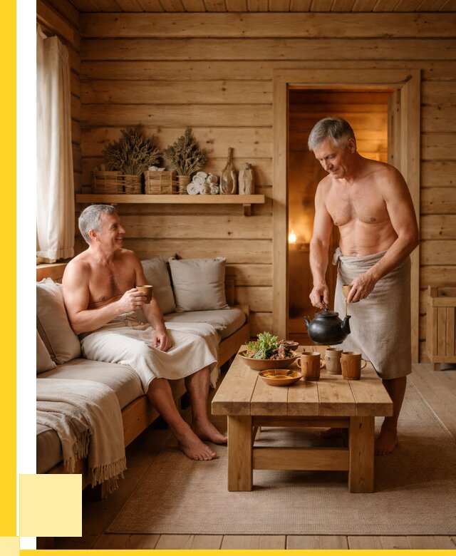 Бани с комнатой отдыха под ключ в Самаре от 454770 р. | ЭриданСмр