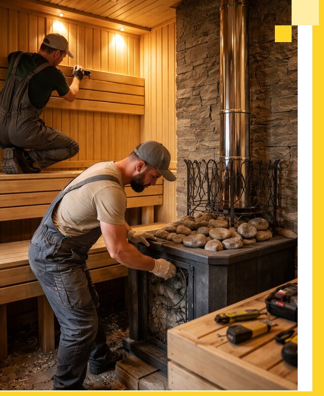 Комплексный дизайн бань, саун и зон отдыха в Самаре