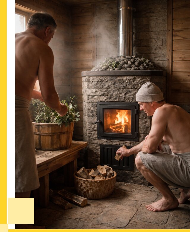 Банные печи под ключ в Самаре от 45477 р. | ЭриданСмр кирпичная