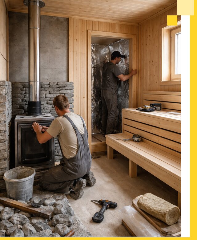 Строительство и изготовление бань под ключ в Самаре