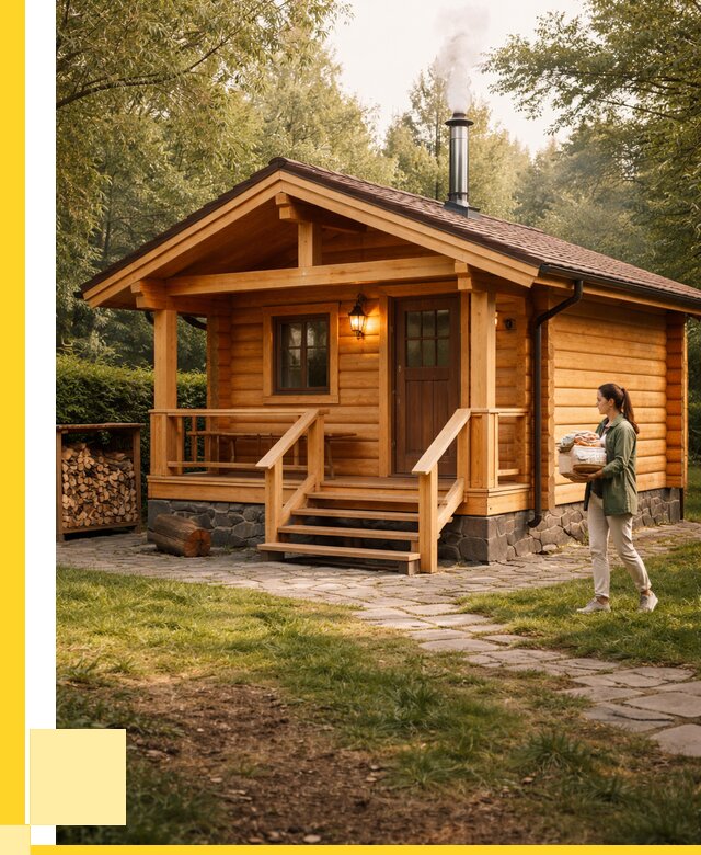 Купить баню под ключ в Самаре от 656890 р. | ЭриданСмр