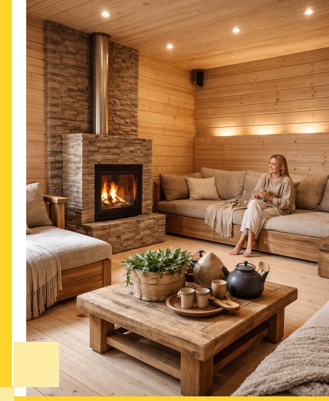 Проект бани с комнатой отдыха в Самаре от 35371 р. | ЭриданСмр