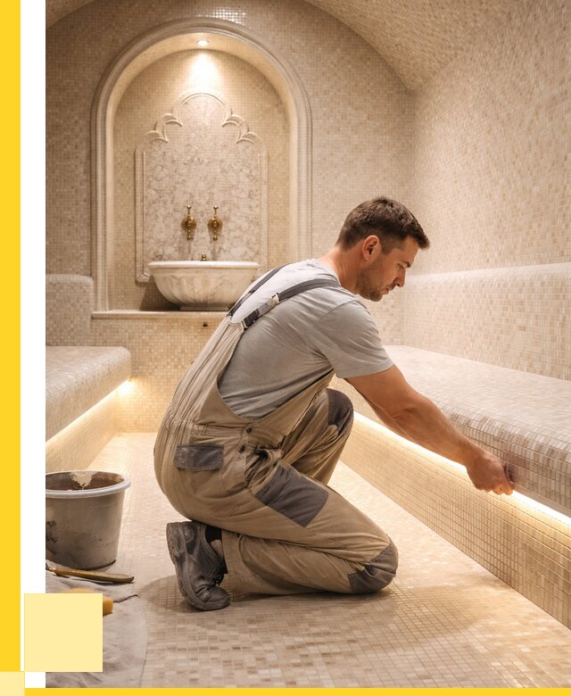 Отделка хамамов под ключ в Самаре от 5558 р. | ЭриданСмр