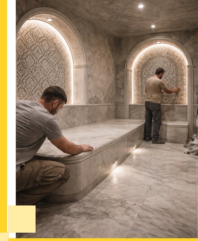 Турецкие бани под ключ в Самаре от 252650 р. | ЭриданСмр