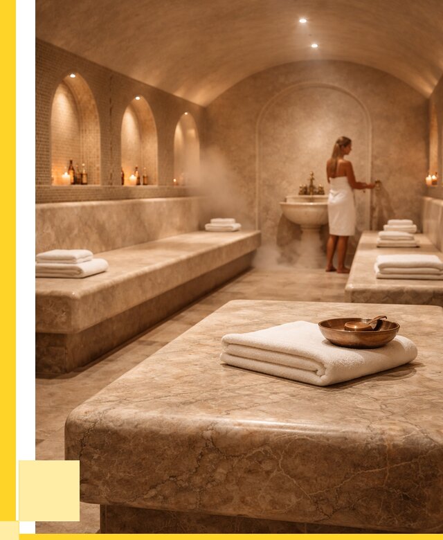 Лежаки для хамама в Самаре под ключ от 35371 р. | ЭриданСмр