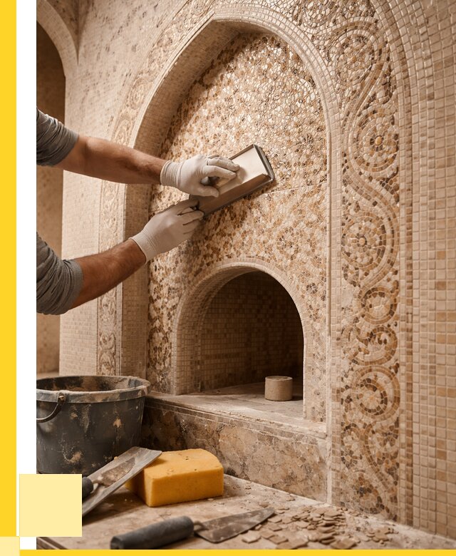 Мозаика для хамама в Самаре под ключ от 5053 р. | ЭриданСмр