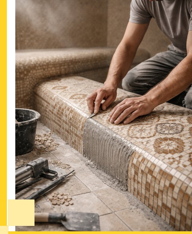 Плитка для хамама под ключ в Самаре от 3537 р. | ЭриданСмр